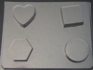 1224 Assorted Soap Bar Chocolate Candy Mold